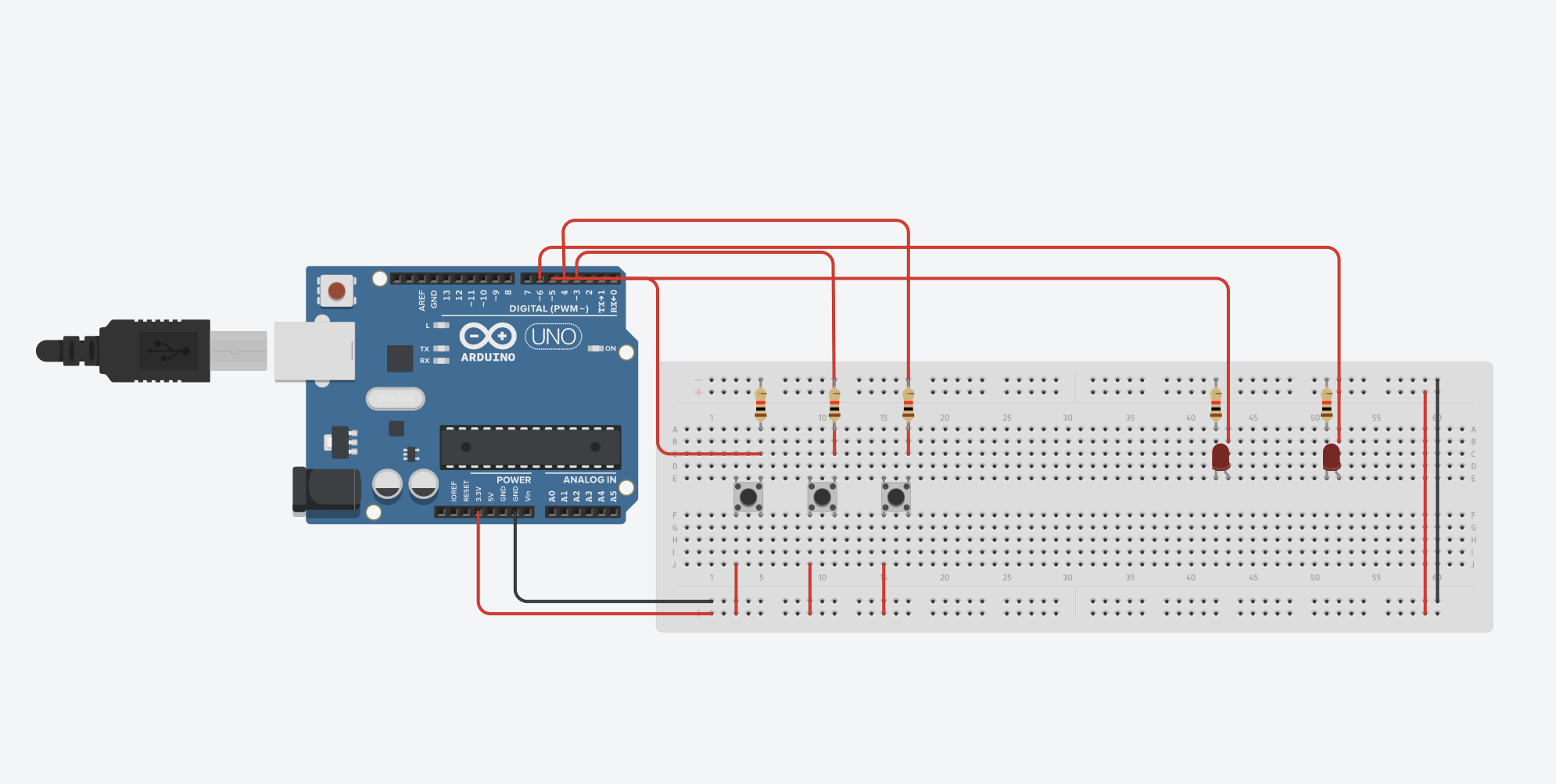 calculator logic simulation