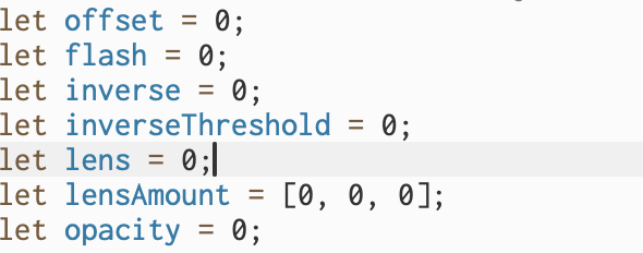 The intensity of these effects are determined by the following variables.