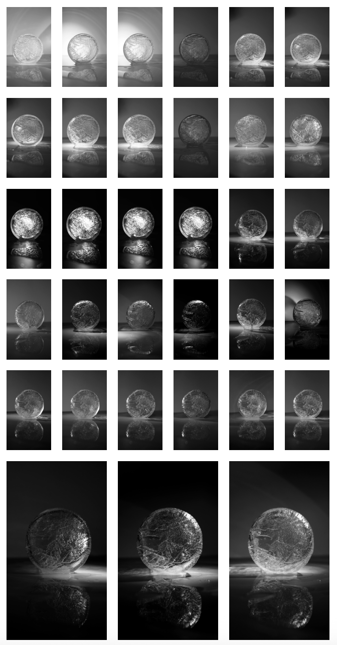 Then came my favorite photo among the 36 in this collection. It was selected from 33 photos of the exact same object and composition, wit...